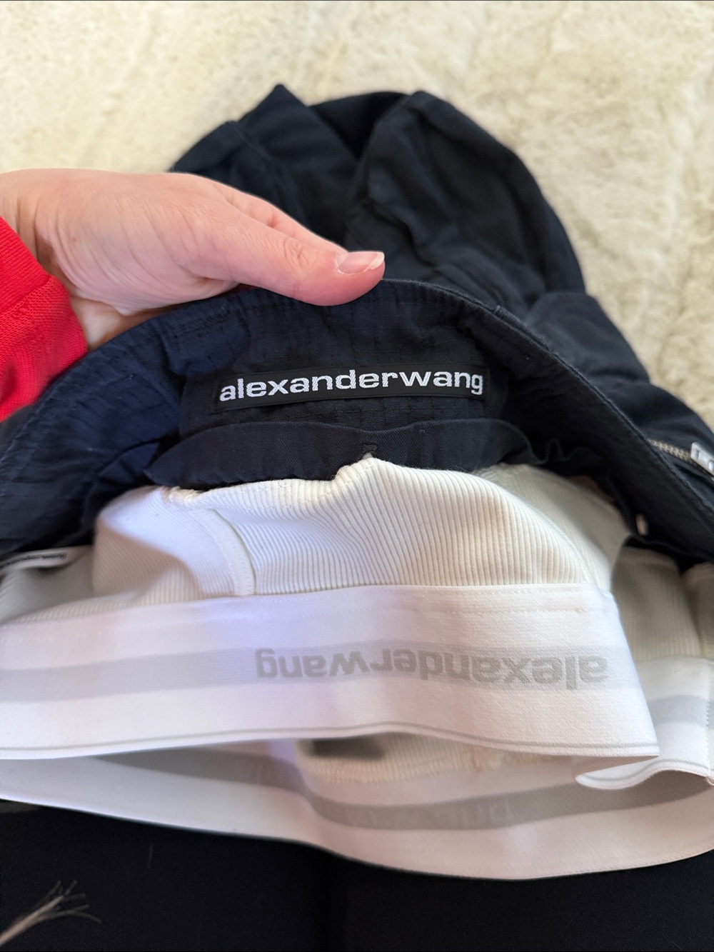 Alexander Wang Black Utility Cargo Pants with Multiple Pockets - Picture 6 of 9
